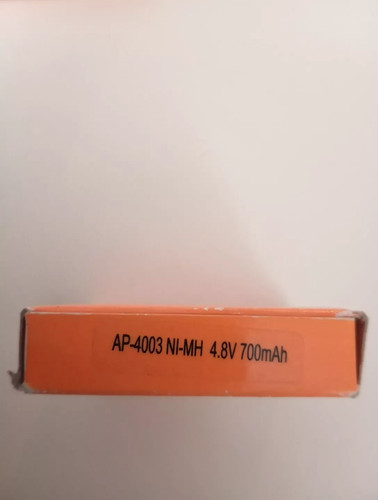 Batterie 700 mah - 4,8, v.
